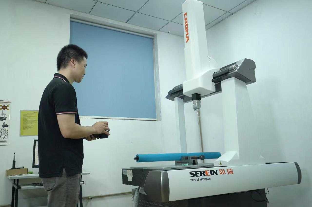 Coordinate measuring equipment in use